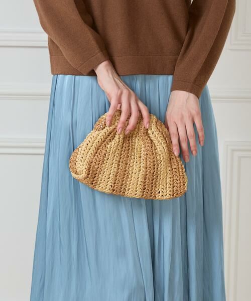 Maglie le cassetto / マーリエ ル カセット クラッチ・パーティバッグ | ミニストライプクラッチバッグ《Maria La Rosa》 | 詳細6