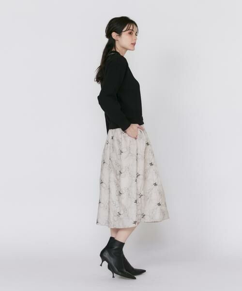 Maglie le cassetto / マーリエ ル カセット カーディガン・ボレロ | 《大きいサイズ》プリーツカラーカーディガン | 詳細4