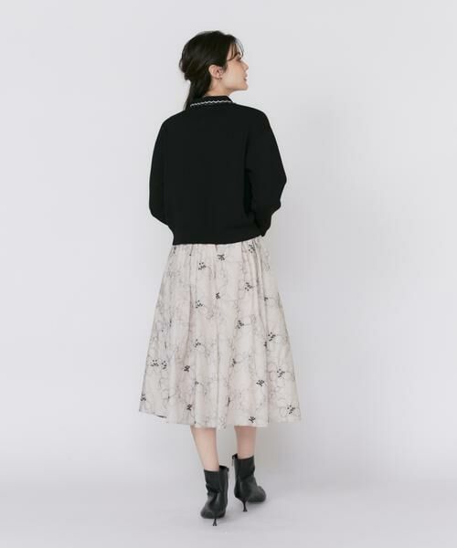 Maglie le cassetto / マーリエ ル カセット カーディガン・ボレロ | 《大きいサイズ》プリーツカラーカーディガン | 詳細5