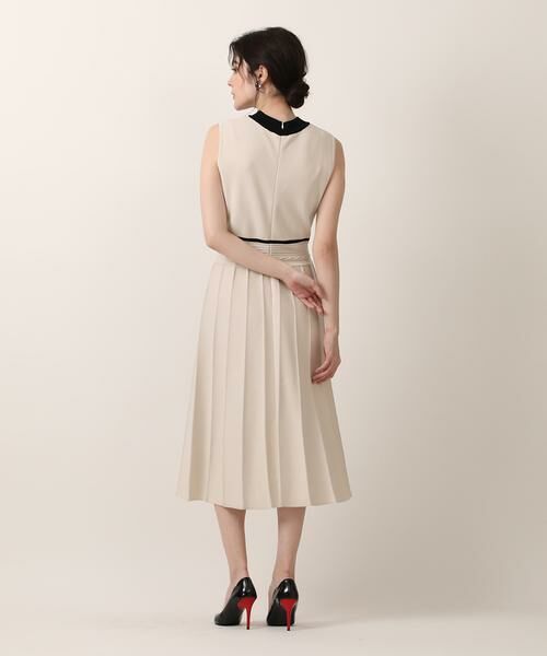 Maglie le cassetto / マーリエ ル カセット ミニ丈・ひざ丈ワンピース | 《M Maglie le cassetto》バイカラーニットワンピース | 詳細15