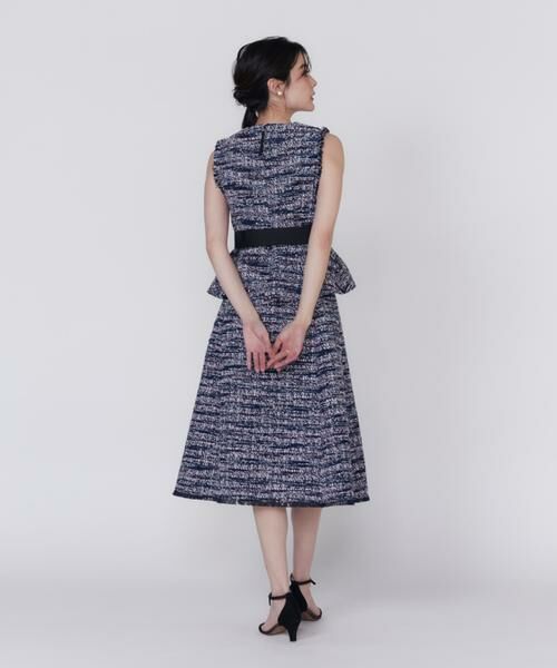 Maglie le cassetto / マーリエ ル カセット シャツ・ブラウス | 《プラスサイズ》ファンシーツイードペプラムブラウス《M Maglie le cassetto》 | 詳細10