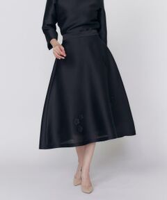 Maglie le cassetto / マーリエ ル カセット ミニ・ひざ丈スカート | フラワーモチーフスカート