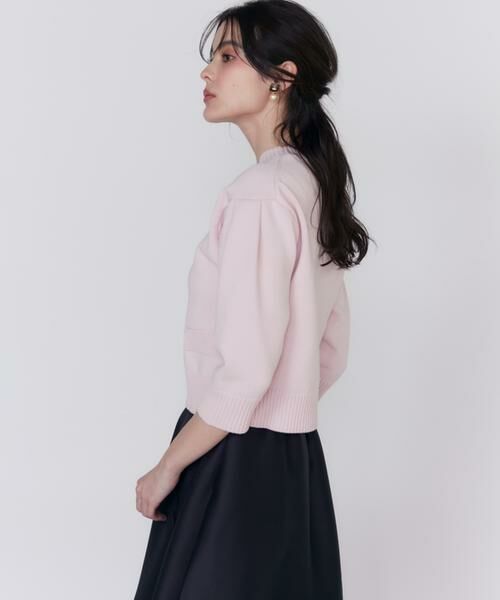 Maglie le cassetto / マーリエ ル カセット ニット・セーター | 《大きいサイズ》コンパクトクルーネックプルオーバー | 詳細12