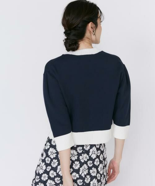 Maglie le cassetto / マーリエ ル カセット ニット・セーター | 《大きいサイズ》コンパクトクルーネックプルオーバー | 詳細15