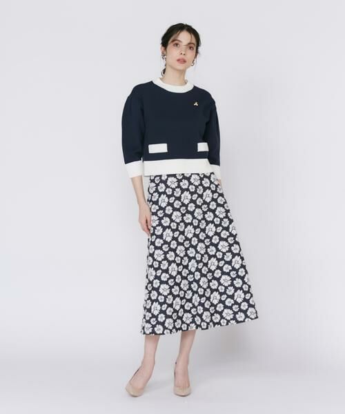 Maglie le cassetto / マーリエ ル カセット ニット・セーター | 《大きいサイズ》コンパクトクルーネックプルオーバー | 詳細2