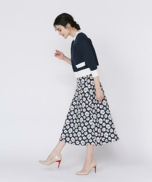 Maglie le cassetto / マーリエ ル カセット ニット・セーター | 《大きいサイズ》コンパクトクルーネックプルオーバー | 詳細3