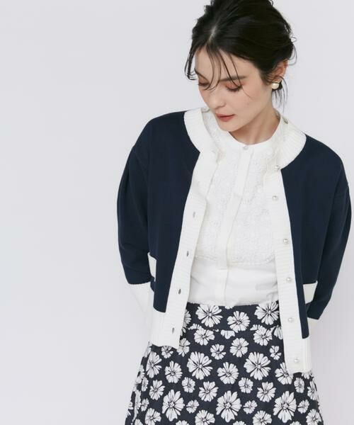 Maglie le cassetto / マーリエ ル カセット カーディガン・ボレロ | コンパクトクルーネックカーディガン | 詳細5