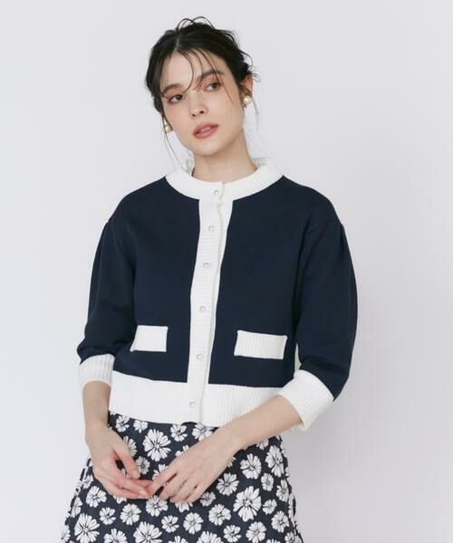 Maglie le cassetto / マーリエ ル カセット カーディガン・ボレロ | コンパクトクルーネックカーディガン | 詳細7