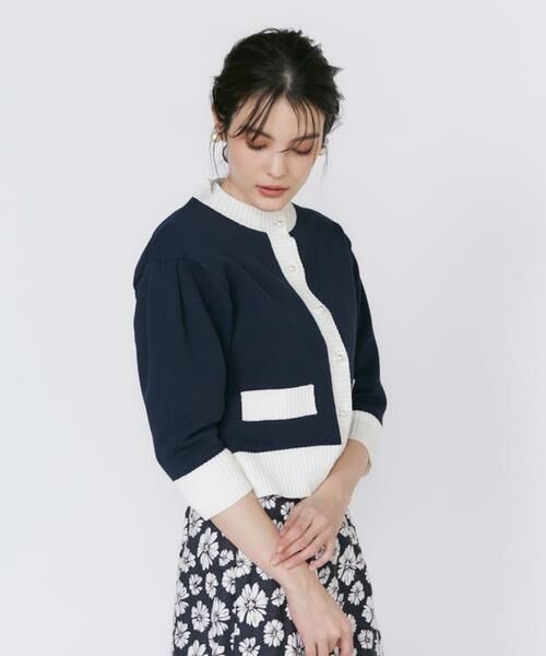 Maglie le cassetto / マーリエ ル カセット カーディガン・ボレロ | コンパクトクルーネックカーディガン | 詳細8