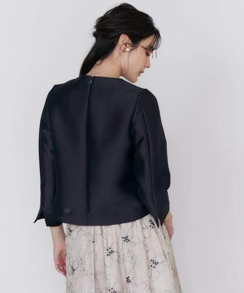 Maglie le cassetto / マーリエ ル カセット シャツ・ブラウス | 《プラスサイズ》フラワーモチーフブラウス | 詳細10