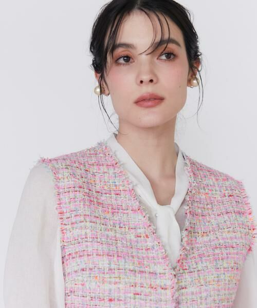 Maglie le cassetto / マーリエ ル カセット その他アウター | 《M Maglie le cassetto》ツイードジレ | 詳細12