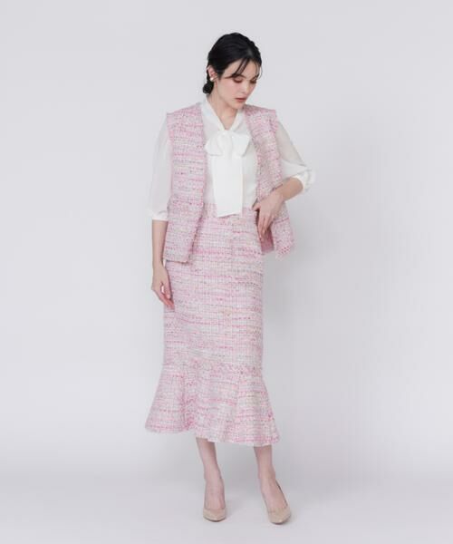 Maglie le cassetto / マーリエ ル カセット その他アウター | 《M Maglie le cassetto》ツイードジレ | 詳細3