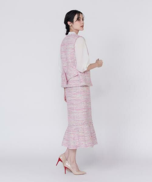 Maglie le cassetto / マーリエ ル カセット その他アウター | 《M Maglie le cassetto》ツイードジレ | 詳細4
