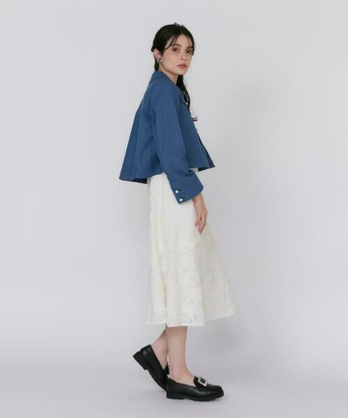 Maglie le cassetto / マーリエ ル カセット Gジャン・デニムジャケット | パールボタンGジャン | 詳細3