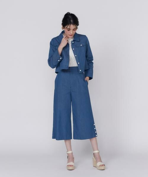Maglie le cassetto / マーリエ ル カセット Gジャン・デニムジャケット | パールボタンGジャン | 詳細4