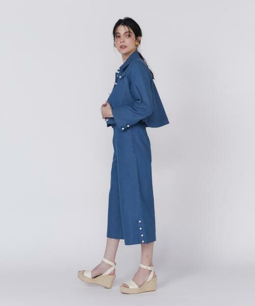 Maglie le cassetto / マーリエ ル カセット Gジャン・デニムジャケット | パールボタンGジャン | 詳細5