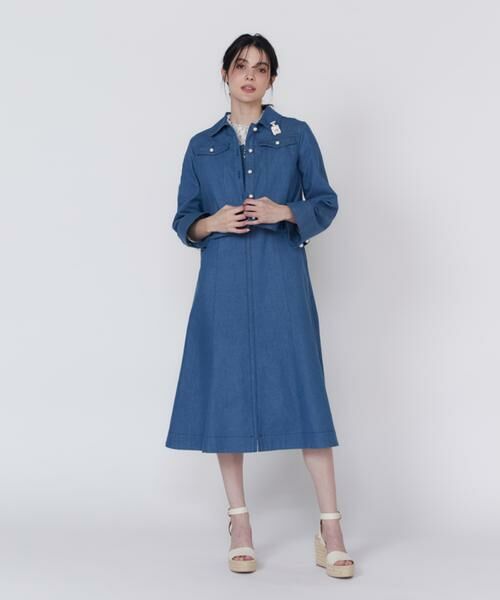 Maglie le cassetto / マーリエ ル カセット Gジャン・デニムジャケット | 《大きいサイズ》パールボタンGジャン | 詳細7