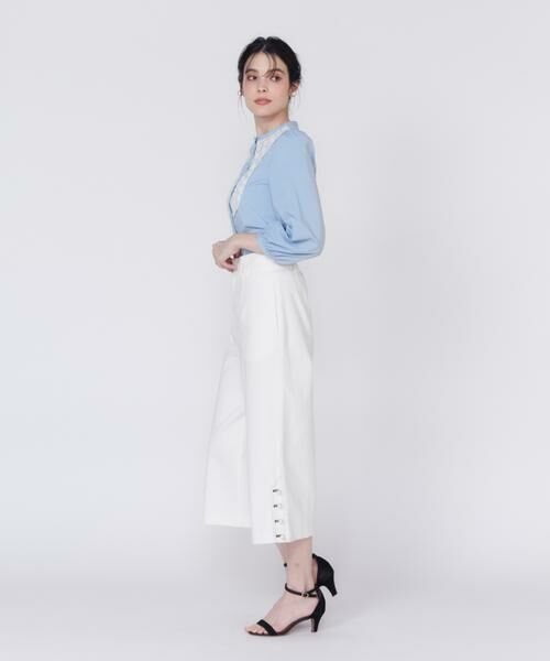 Maglie le cassetto / マーリエ ル カセット デニムパンツ | 《大きいサイズ》パールボタンデニムガウチョ | 詳細10