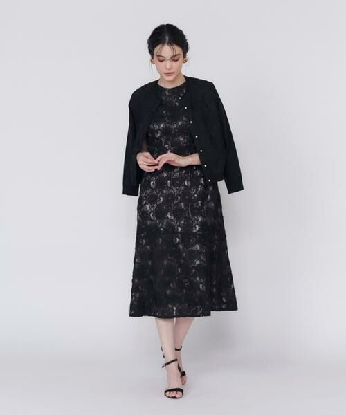 Maglie le cassetto / マーリエ ル カセット カーディガン・ボレロ | 3D刺繍レースカーディガン《Maglie White》 | 詳細10