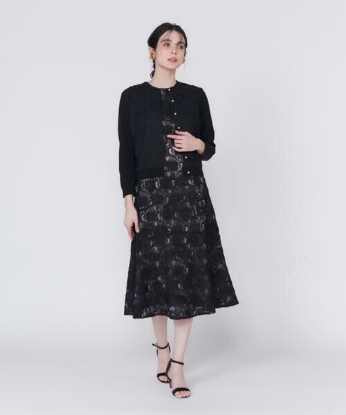 Maglie le cassetto / マーリエ ル カセット カーディガン・ボレロ | 3D刺繍レースカーディガン《Maglie White》 | 詳細8