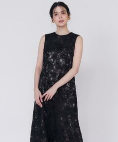 Maglie le cassetto / マーリエ ル カセット ミニ丈・ひざ丈ワンピース | 3D刺繍レースワンピース《Maglie White》