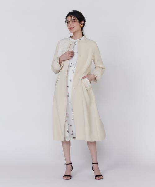 Maglie le cassetto / マーリエ ル カセット ミニ丈・ひざ丈ワンピース | 《プラスサイズ》コスメプリントワンピース《Viscotecs》 | 詳細6