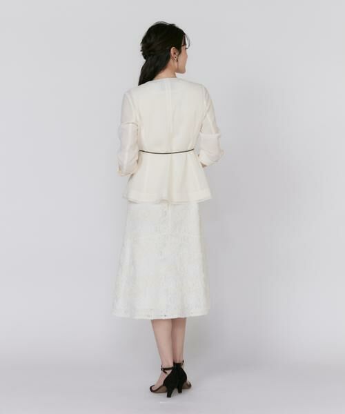 Maglie le cassetto / マーリエ ル カセット ノーカラージャケット | シアーラインノーカラージャケット | 詳細5