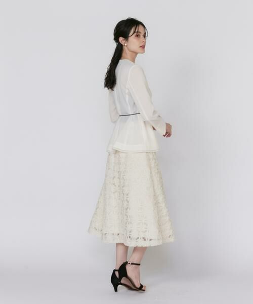 Maglie le cassetto / マーリエ ル カセット ノーカラージャケット | シアーラインノーカラージャケット | 詳細7