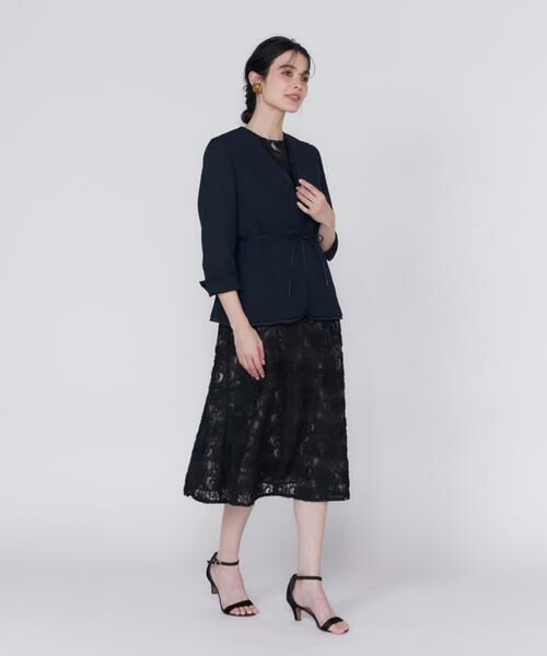 Maglie le cassetto / マーリエ ル カセット ノーカラージャケット | シアーラインノーカラージャケット | 詳細8