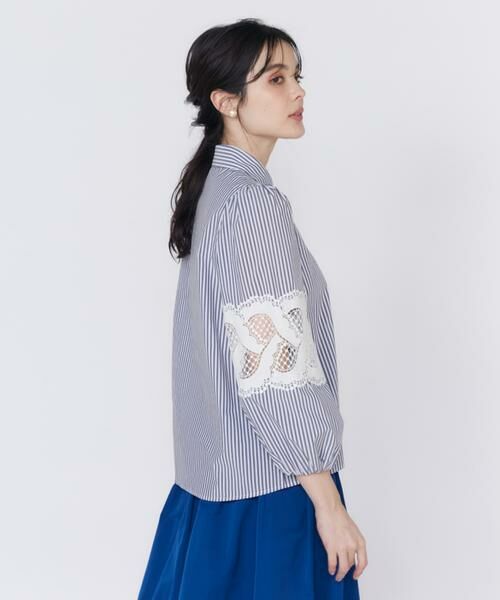 Maglie le cassetto / マーリエ ル カセット シャツ・ブラウス | レースドッキングブラウス | 詳細12