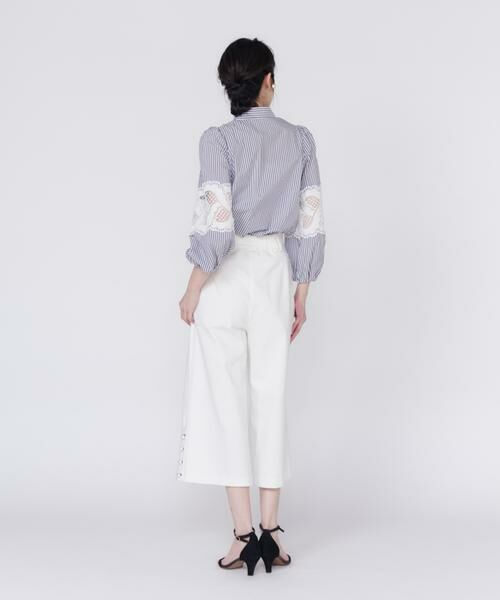 Maglie le cassetto / マーリエ ル カセット シャツ・ブラウス | レースドッキングブラウス | 詳細5