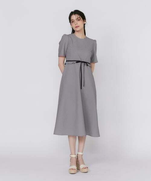 Maglie le cassetto / マーリエ ル カセット ミニ丈・ひざ丈ワンピース | ウエストフリルワンピース | 詳細2