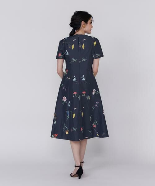 Maglie le cassetto / マーリエ ル カセット ミニ丈・ひざ丈ワンピース | 《大きいサイズ》ボタニカルワンピース | 詳細4
