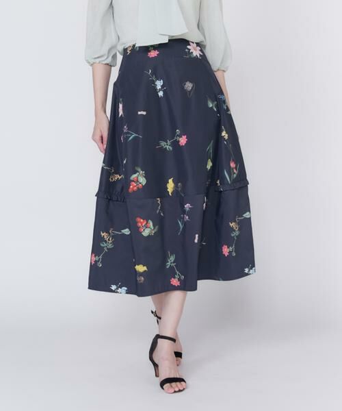 Maglie le cassetto / マーリエ ル カセット ロング・マキシ丈スカート | ボタニカルバレルスカート | 詳細1