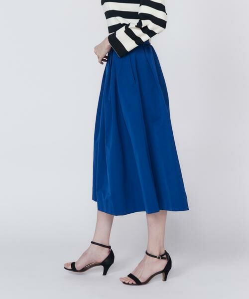 Maglie le cassetto / マーリエ ル カセット ミニ・ひざ丈スカート | 《プラスサイズ》タックボリュームスカート | 詳細12