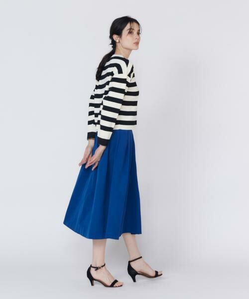 Maglie le cassetto / マーリエ ル カセット ミニ・ひざ丈スカート | 《プラスサイズ》タックボリュームスカート | 詳細4