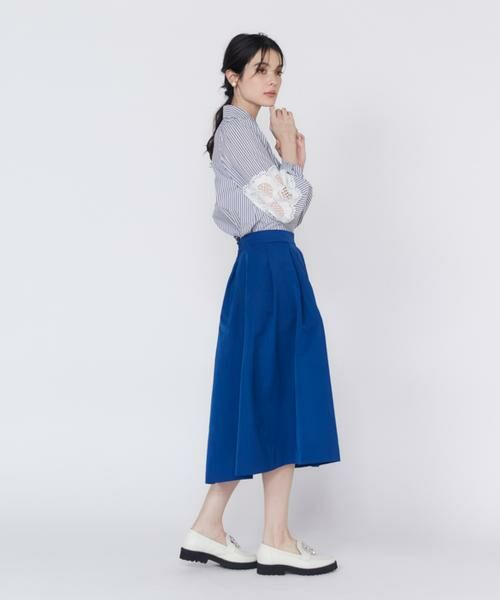 Maglie le cassetto / マーリエ ル カセット ミニ・ひざ丈スカート | 《プラスサイズ》タックボリュームスカート | 詳細7