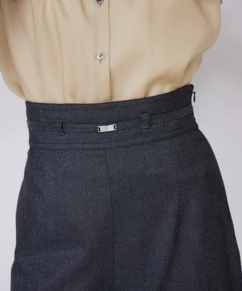 Maglie le cassetto / マーリエ ル カセット デニムパンツ | ラメデニムハイウエストパンツ | 詳細15