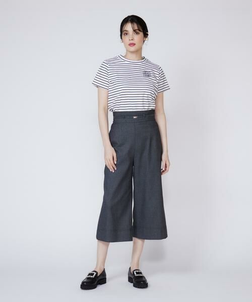 Maglie le cassetto / マーリエ ル カセット デニムパンツ | ラメデニムハイウエストパンツ | 詳細7