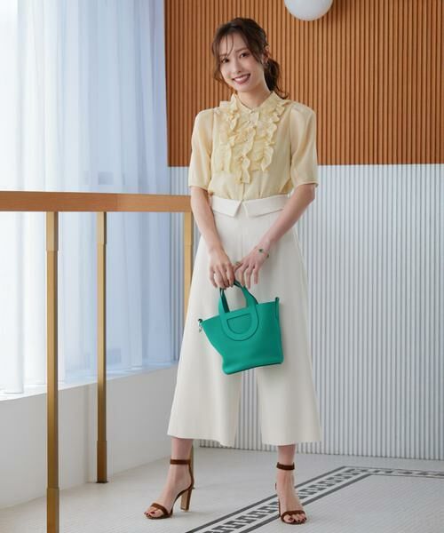 Maglie le cassetto / マーリエ ル カセット その他パンツ | 《M Maglie le cassetto×冨張愛》ハイウエストリバースガウチョパンツ | 詳細5