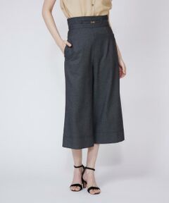 Maglie le cassetto / マーリエ ル カセット デニムパンツ | 《大きいサイズ》ラメデニムハイウエストパンツ