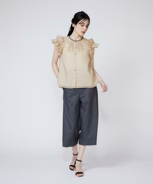 Maglie le cassetto / マーリエ ル カセット デニムパンツ | 《大きいサイズ》ラメデニムハイウエストパンツ | 詳細2