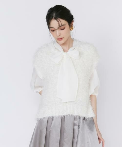 Maglie le cassetto / マーリエ ル カセット ベスト | シャギーチュールプルオーバー | 詳細9