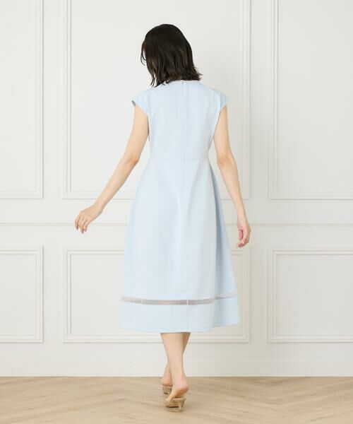 Maglie le cassetto / マーリエ ル カセット ミニ丈・ひざ丈ワンピース | 《M Maglie le cassetto》シアーラインニットワンピース | 詳細11