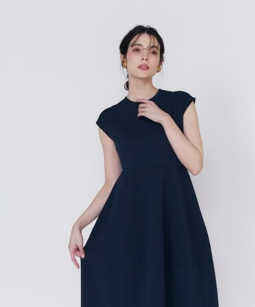 Maglie le cassetto / マーリエ ル カセット ミニ丈・ひざ丈ワンピース | 《M Maglie le cassetto》シアーラインニットワンピース | 詳細15