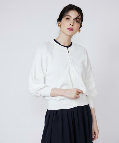 Maglie le cassetto / マーリエ ル カセット カーディガン・ボレロ | フリルスリーブジップカーディガン | 詳細13