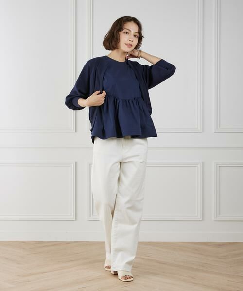 Maglie le cassetto / マーリエ ル カセット カーディガン・ボレロ | フリルスリーブジップカーディガン | 詳細8