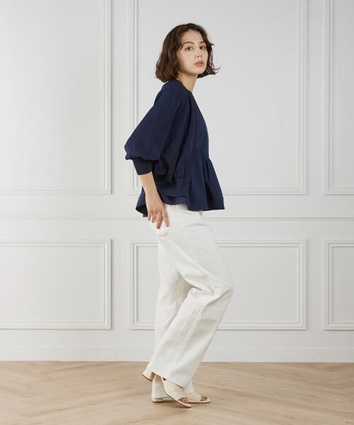 Maglie le cassetto / マーリエ ル カセット カーディガン・ボレロ | フリルスリーブジップカーディガン | 詳細9