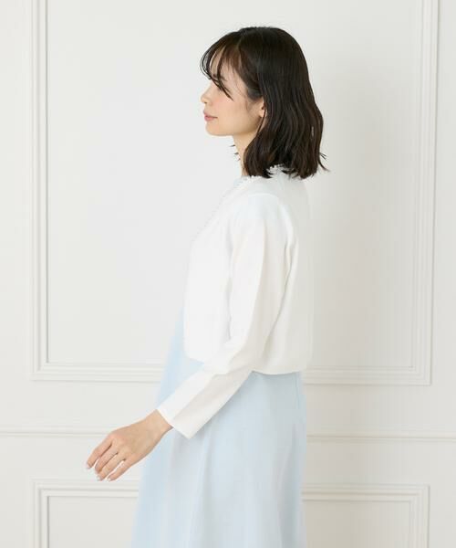 Maglie le cassetto / マーリエ ル カセット ニット・セーター | 《M Maglie le cassetto》パールカーディガン | 詳細13