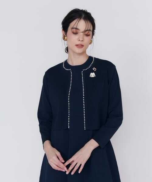 Maglie le cassetto / マーリエ ル カセット ニット・セーター | 《M Maglie le cassetto》パールカーディガン | 詳細15